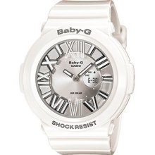 Casio Bga160-7b Women's Watch Kesha Inspired Limited Edition Baby-g Silver Dial