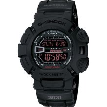 Casio G-shock G9000ms-1 Mudman Military Stealth Matte Black World Time Watch