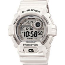 Casio G-shock Mens Xl White G8900a-7 Led Digital Limited Watch Us Seller