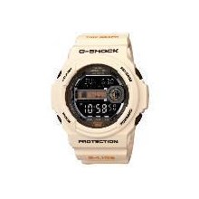 Casio Glx150-7 Mens G-shock Multi-function Gg-glide White Resin Digital Watch