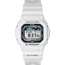 Casio Men's G-Shock White G-Lide Limited Digital Watch - White Ru ...