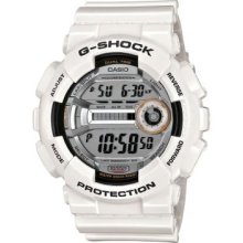 Casio Men's Gd110-7 G-shock White Resin 60 Lap Digital Sport Watch