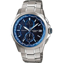 Casio Oceanus Ocw-s2000-1ajf Manta Solar Radio Controlled Watch Multiband 6