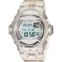 Casio Women S Bg169r-7b Baby-g Clear Whale Digital Sport Watch Fast Shippin