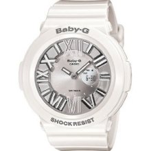 Casio Womens Bga160-7b1 Baby Neon Illuminator Gray Dial Watch