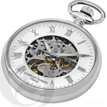 Charles-Hubert, Paris Brass Mechanical Open Face Pocket Watch #36 ...