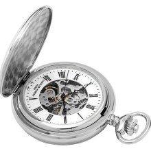 Charles-Hubert, Paris Brass Mechanical Double Cover Pocket Watch ...