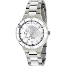 Chicago Blackhawks watches : Chicago Blackhawks Ladies Pearl Stainless Steel Watch