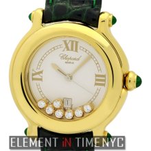 Chopard Happy Sport 7 Floating Diamonds 18k Yellow Gold