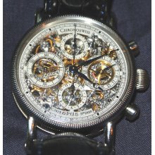 Chronoswiss Opus Chronograph 741s Skeletal Automatic Wristwatch