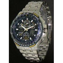 Citizen Atomic/Radio Controlled wrist watches: Blue Angels Skyhawk A-T