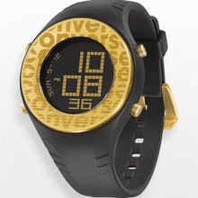 Converse Men's Vr007025 Pickup Black Digital Dial And B