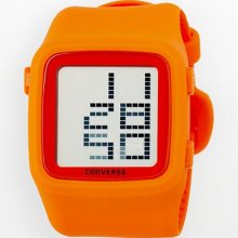 Converse Scoreboard Icon Orange Silicone Digital Chronograph Watch -