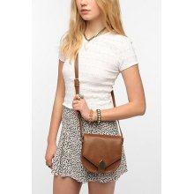 Cooperative Inverted Arrow Crossbody Bag: Brown One Size W_acc_bags