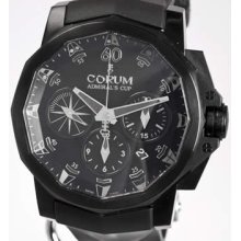 Corum Admiral's Cup Black Challenge 44mm PVD Chronograph Special Limited Edition 753.691.98 F371AN1