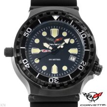 CORVETTE CR286-MIPB/BK Swiss Movement Men's Watch