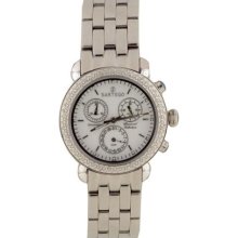 Diamond Chronograph White Dial
