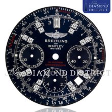Diamond Original Blue Dial For Breitling Bentley Motors Series Watch