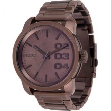 Diesel Domination Brown Stainless Steel Mens Watch Dz1480