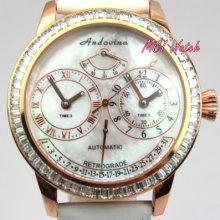 Dual Time Automatic Mechanical Watch - If74 Mop