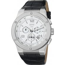 EL101811F01 Esprit Mens Phorcys White Black Watch