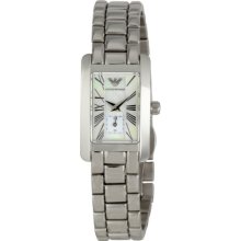 Emporio Armani Women's AR0171 Classic Mother-Of-Pearl Dial Watch