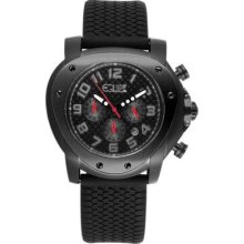 Equipe Grille Men's Watch with Black Case and Dial