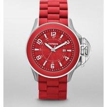 Express Mens Analog Bracelet Watch Red