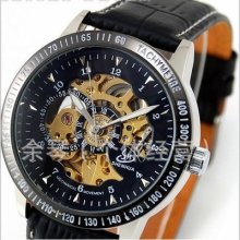 Fashion Menchanical Mens Watch Hours Clock Luxury Sport Wrist Watch 0139