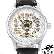 Fechi Fechi Automatic Automatic Movement Men's Watch Silver Case 01446747