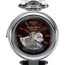 Fleurier 46 Minute Repeater Tourbillon Amadeo (WG / Brown guilloche / Leather)