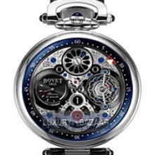 Fleurier 47 Tourbillon Jumping Hours Amadeo Limited Edition (WG / Openwork / Leather)