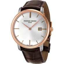 Frederique Constant Slim Line Automatic Silver Dial Mens Watch 306v4stz9