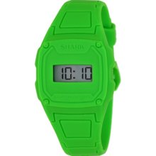 Freestyle Men's Shark 101146 Green Silicone Quartz Watch with Digital Dial