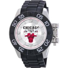 Game Time Nba-Bea-Chi Men'S Nba-Bea-Chi Beast Chicago Bulls Round Analog Watch