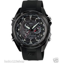Genuine Casio Watch Edifice Resin Band Tough Solar Eqs-500c-1a1 Genuine Casio Watch Edifice Resin Band Tough Solar Eqs-500c-1a1