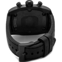 Glam Rock Unisex Gulfstream Chronograph Watch Case: Black, Hands/Markers: Orange/Orange