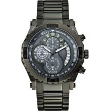 Guess Mens U0036g1 Boldly Detailed Sport Watch