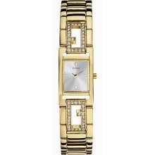 Guess W85010l1 Gold Tone Stainless Steel Bracelet Lady Watch