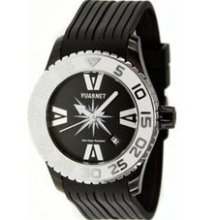 H2O Lady Ladies Watch with Black Band and White Bezel ...