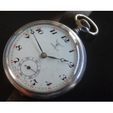 Harlo Turkish Rail Road 17 Jewels Vintage Pocket Watch 1950's