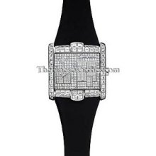 Harry Winston Avenue Squared A2 Quartz New York Watch 350LQTZWL.D400