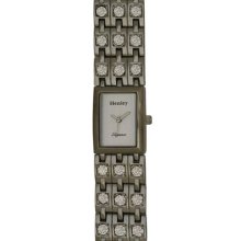 Henley Elegance Women's Fashion Quartz Watch With Mother Of Pearl Dial Analogue Display And Silver Stainless Steel Plated Bracelet H4001.1