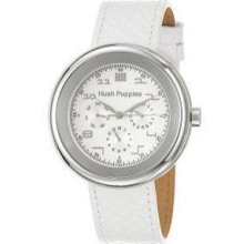 Hush Puppies HP.7017L00.2506 44 mm Genuine leather Women Watch - White