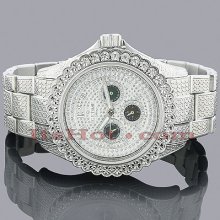 Ice Time Watches Mens Diamond Watch 0.25ct