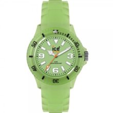 Ice-Watch Unisex Glow Green Analogue Watch Gl.Gg.U.S With Silicone Strap