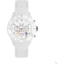 Ice-Watch Unisex Matte CHM.WE.B.S.12 White Silicone Quartz Watch ...
