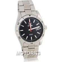 IK Colouring Round Dial Men's Automatic Mechanical Watch with Stainle