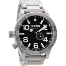 In Box Nixon 5130 51-30 Tide Black Wrist Watch Retails $425