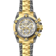 Invicta 13015 Arsenal Gunmetal Gold Dial
